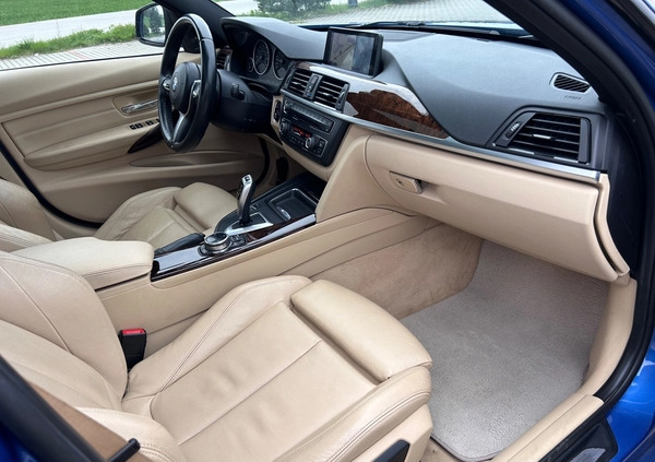 BMW Seria 3 cena 59500 przebieg: 208000, rok produkcji 2014 z Człuchów małe 277